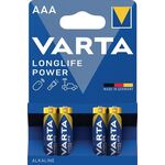 Batterie Longlife Power 1,5 V AAA-AM4-Micro 1240 mAh LR03 4903 4 St./Bl.