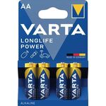 Batterie Longlife Power 1,5 V AA-AM3-Mignon 2950 mAh LR6 4906 4 St./Bl.