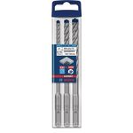 Hammerbohrersatz Expert Plus-7X 3-tlg.SDS Plus Ku.-Box m.Euroloch BOSCH