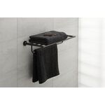 Duravit Handtuchablage STARCK T 250x675x143mm schwarz matt