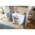 V&B Hochschrank SUBWAY 2.0 350x1650x370mm Ans li Glossy White