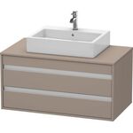 Duravit Waschtischunterbau KETHO 550x1000x496mm basalt matt