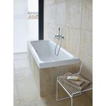 Duravit Rechteck-Badewanne HAPPY D.2 2 Rückenschrägen 1800x800mm weiß