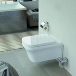 Duravit Bürstengarnitur KARREE Glas matt chrom