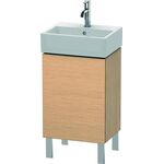 Duravit Waschtischunterbau L-CUBE 593x434x341mm Ans rechts eiche gebürstet