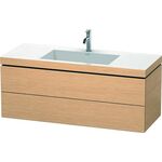 Duravit Waschtischunterbau L-CUBE m WT Vero Air 500x1200x480mm 1 HL Ei geb