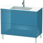 Duravit Waschtischunterbau L-CUBE m WT Vero Air 698x1000x480mm 1 HL St Bl