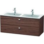 Duravit Waschtischunterbau BRIOSO 553x1290x479mm Griffe chr NB dunkel