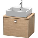Duravit Konsolenunterschrank BRIOSO Gri chr 442x620x480mm europäische eiche