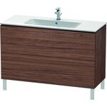 Duravit Waschtischunterbau L-CUBE 1220x481x704mm nussbaum dunkel