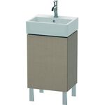 Duravit Waschtischunterbau L-CUBE 593x434x341mm Anschlag rechts leinen