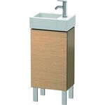 Duravit Waschtischunterbau L-CUBE 582x364x241mm Ans rechts eiche gebürstet