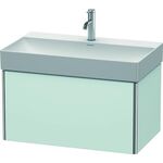 Duravit Waschtischunterbau XSQUARE 397x784x460mm lichtblau matt