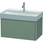 Duravit Waschtischunterbau XSQUARE 397x784x460mm steingrau seidenmatt