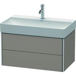 Duravit Waschtischunterbau XSQUARE 397x784x460mm basalt matt