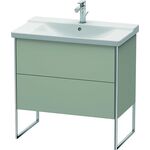 Duravit Waschtischunterbau XSQUARE 805x810x473mm taupe seidenmatt