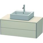 Duravit Waschtischunterbau XSQUARE 400x1000x548mm taupe matt
