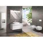 V&B Waschtischunterschrank VENTICELLO 957x436x502mm Griff chr White Matt