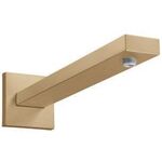 HG Brausearm SQUARE 389mm brushed bronze