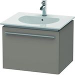 Duravit Waschtischunterbau X-LARGE 497x600x456mm basalt matt