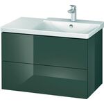 Duravit Waschtischunterbau L-CUBE 820x481x555mm dolomiti grey hochglanz