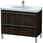 Duravit Waschtischunterbau X-LARGE 1000x470x668mm kastanie dunkel