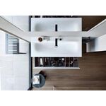 Duravit Einrichtungssystem m Siphonaus f 1,2m B nussbaum massiv