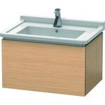 Duravit Waschtischunterbau L-CUBE 469x670x408mm eiche gebürstet