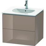 Duravit Waschtischunterbau L-CUBE 514x620x550mm cappuccino hochglanz