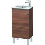 Duravit Waschtischunterbau L-CUBE 294x420x704mm Ans rechts nussbaum natur