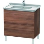 Duravit Waschtischunterbau L-CUBE 469x820x712mm nussbaum natur