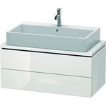Duravit Konsolenunterschrank L-CUBE 400x920x477mm weiß hochglanz