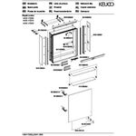 Keuco Spiegelschrank ROYAL LUMOS DALI Ans li 650x735x165mm
