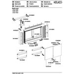 Keuco Spiegelschrank ROYAL LUMOS 1050x735x165mm sil-gebz-elo
