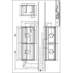 V&B Waschtischunterschrank FINION 1600x603x501mm AP Gl wh ma gls wh lacq.