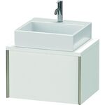 Duravit Konsolenunterschrank XVIU 400x600x478mm Prof. Champ matt weiß matt