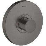 Thermostat SHOWERSELECT ROUND AXOR Highflow, Unterputz brushed black chrome