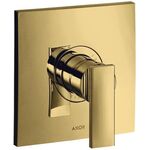 Einhebel-Brausemischer AXOR CITTERIO DN 15, Unterputz polished gold optic