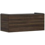 HG Waschtischunterschrank Xelu Q 1180x485x550mm NB dunkel Griff chrom