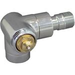 OV Thermostatventil Baureihe E WEck links DN 15 1/2Zoll PN 10 verchromt