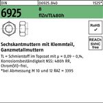 Sechskantmutter DIN 6925 Klemmteil M20 8 zinklamellenbes. flZnnc 480h-L 50St. - VPE: 50