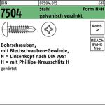 Bohrschraube DIN 7504 LIKO N 6,3x50-H Stahl galv.verz. 500St. - VPE: 500