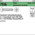 Gewindeschneidschraube DIN 7516 LIKO PH AM 5x25-H Stahl galv.verz. 500St. - VPE: 500