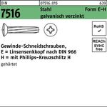 Gewindeschneidschraube DIN 7516 LIKO PH EM 4x25-H Stahl galv.verz. 1000St. - VPE: 1000