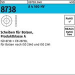 Scheibe ISO 8738 f.Bolzen 40 A 4 160 HV 1 Stück