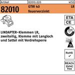 Klemme R 82010 GTW 40 LR M24/3 - 24 feuerverz. 1 Stück LINDAPTER