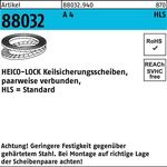 Keilsicherungsscheibe R 88032 HLS- 6S A 4 geklebt 200 Stück HEICO - VPE: 200