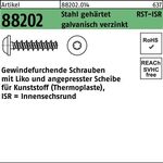 Gewindefurchendeschraube R 88202 Liko ISR 5x20-T20 Stahl geh.galv.verz. 500St. - VPE: 500