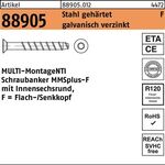 Schraubanker R 88905 MMSplus-F 12x120/30/45 T50 Stahl galv.verz. 25St. HECO - VPE: 25