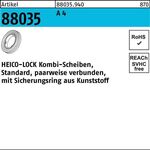 Kombischeibe R 88035 HKS- 8S A 4 200 Stück HEICO - VPE: 200